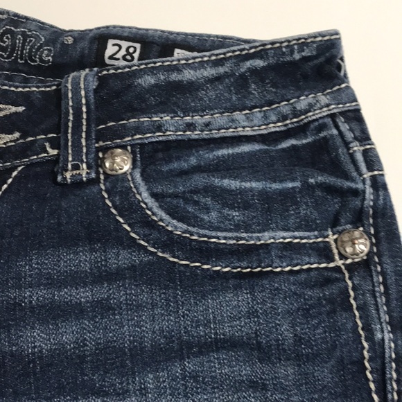 MISS ME Jeans Boot Cut Size 28 - Picture 8 of 14